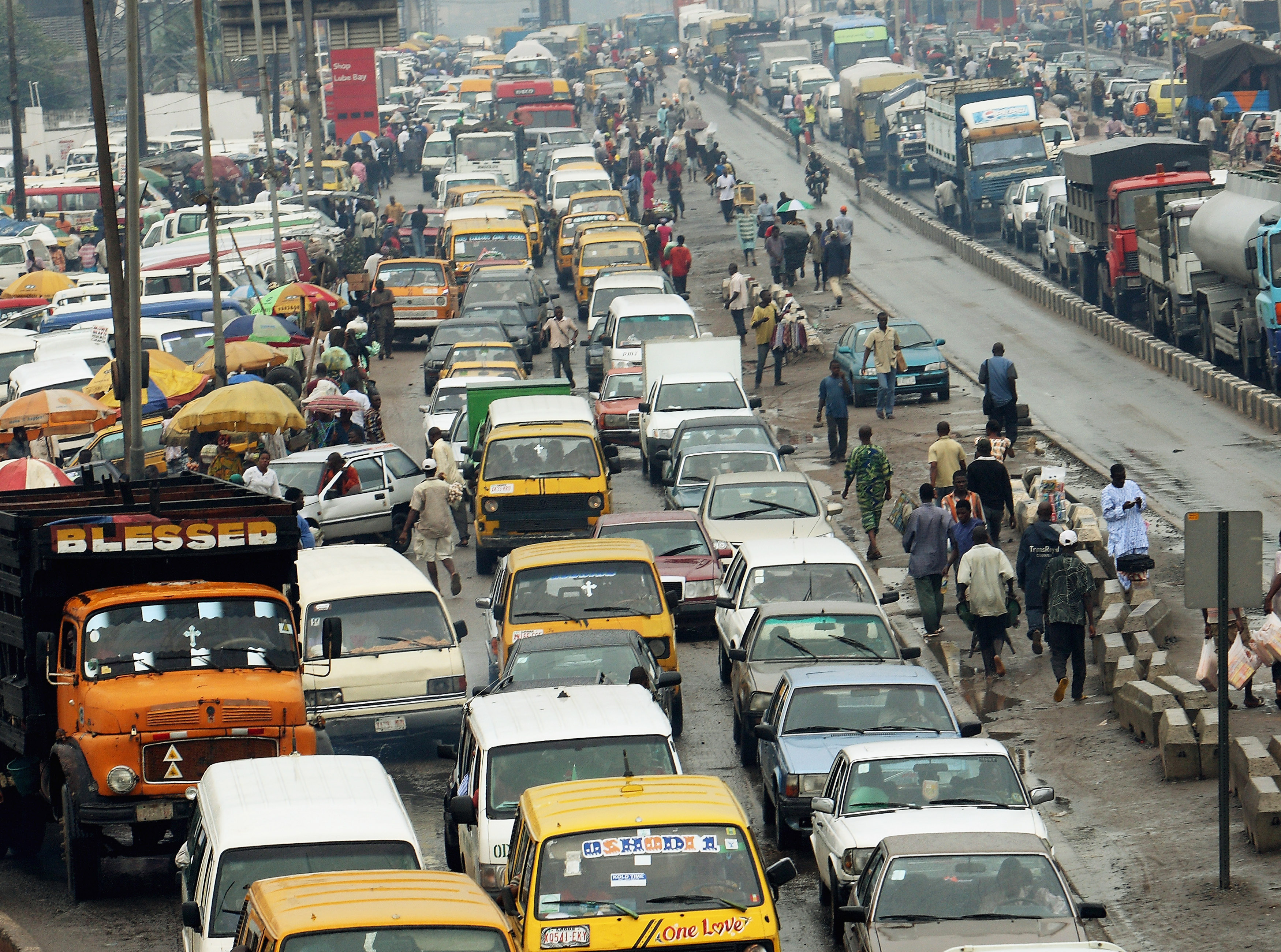Пробки в Лагосе